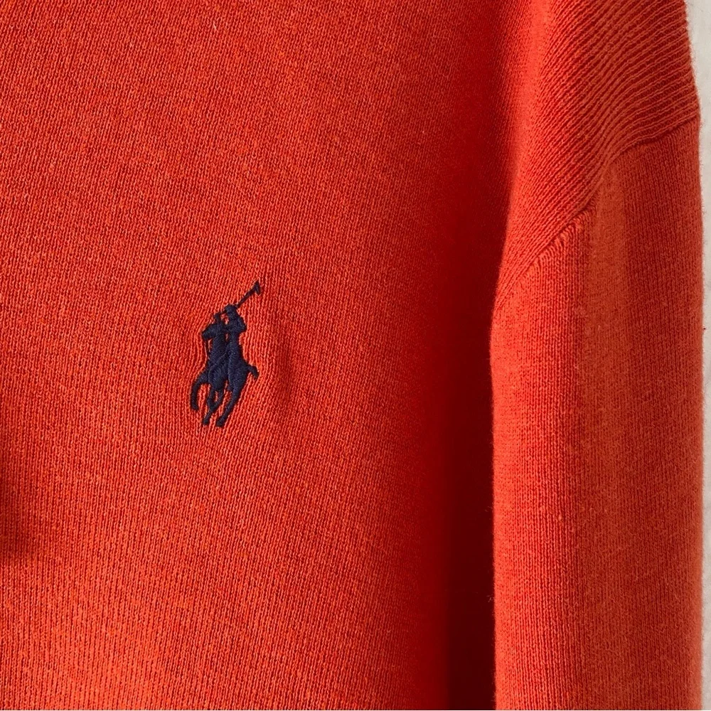 NWT Polo Ralph Lauren Cotton V-Neck Sweater